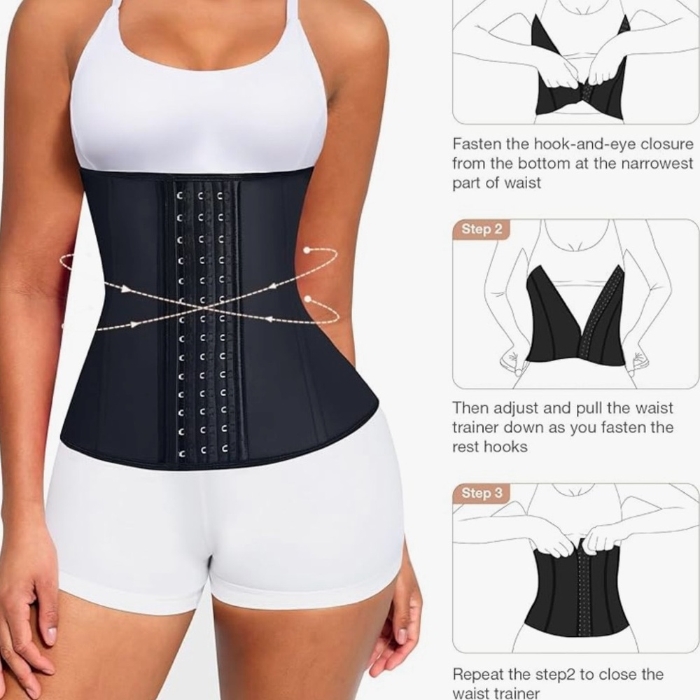 NWT/ Lover-Beauty Waist Trainer Hourglass Body Shaper/ Size M - Picture 11 of 16